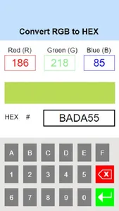 RGB to HEX Converter screenshot 0
