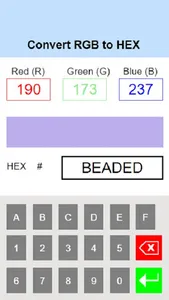 RGB to HEX Converter screenshot 3