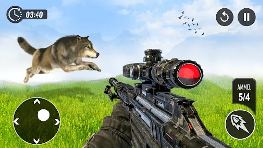 Wild Wolf Hunting Zoo Hunter screenshot 0