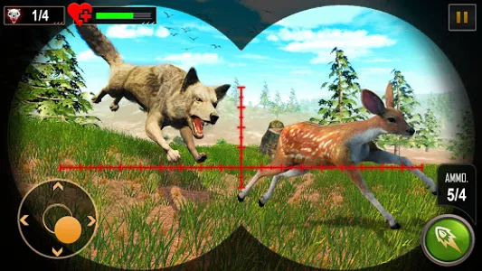 Wild Wolf Hunting Zoo Hunter screenshot 1