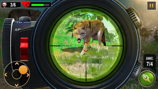 Wild Wolf Hunting Zoo Hunter screenshot 11