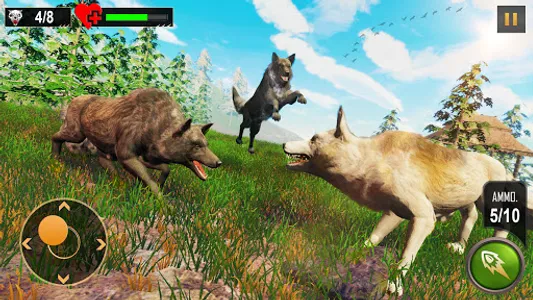 Wild Wolf Hunting Zoo Hunter screenshot 12