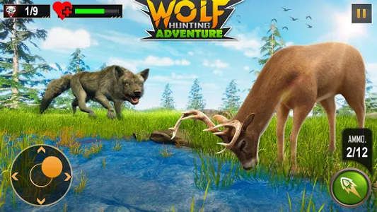 Wild Wolf Hunting Zoo Hunter screenshot 14