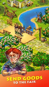 Farmdale: farming games & town screenshot 1