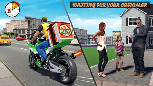 Pizza Food Delivery Games screenshot 2