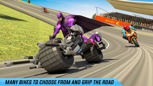 Superhero Bike Racing GT Stunt screenshot 2
