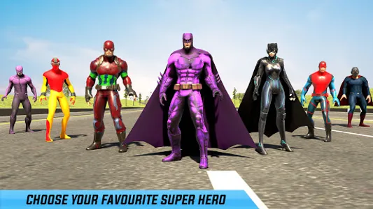 Superhero Bike Racing GT Stunt screenshot 7