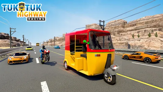 Modern Tuk Tuk Driving Games screenshot 3