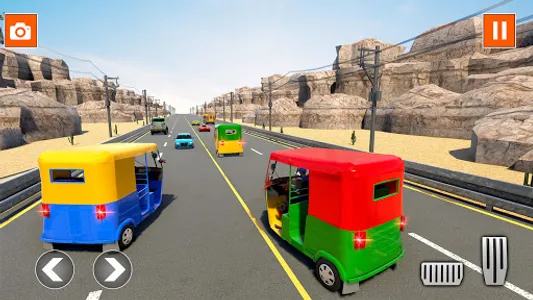Modern Tuk Tuk Driving Games screenshot 9