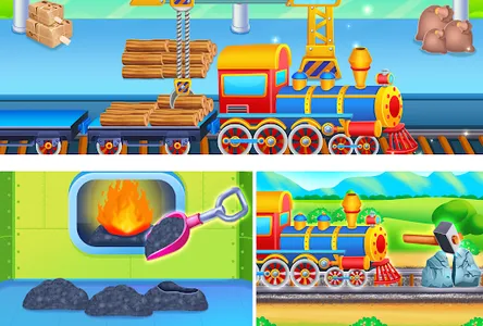 Train game for kids screenshot 1