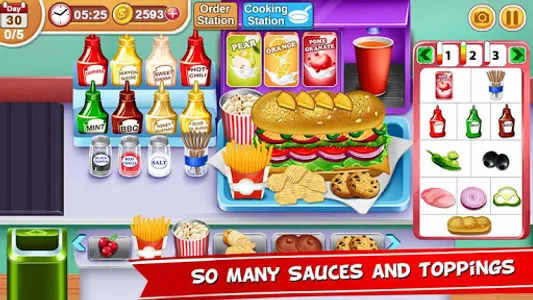 My sandwich Shop Games screenshot 11