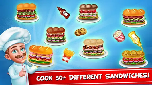 My sandwich Shop Games screenshot 21