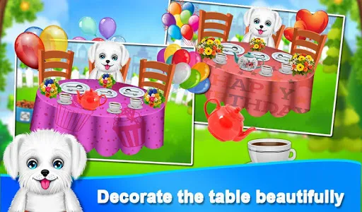 Puppy Tea Party Game screenshot 11