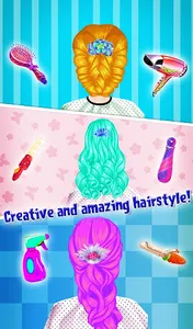 Princess Valentine Hair Style screenshot 12