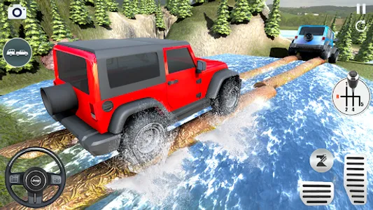 Offroad Jeep Driving Simulator screenshot 0