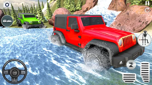 Offroad Jeep Driving Simulator screenshot 1
