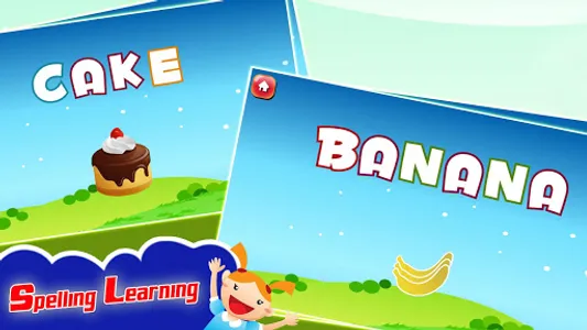 Spelling Learning Foods screenshot 1