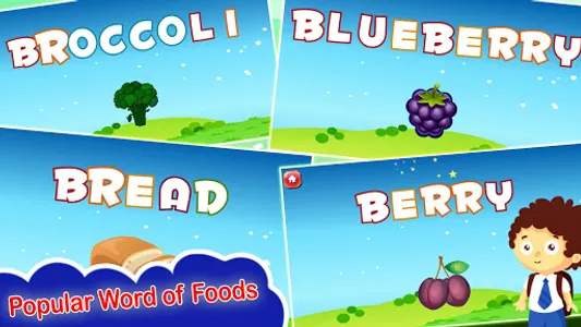 Spelling Learning Foods screenshot 13