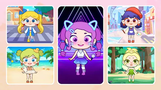 Doll Dress Up - Makeup Games screenshot 13