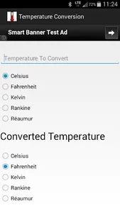 Temperature Conversion screenshot 0