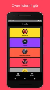 Gamer Friends - Oyun Arkadaşı  screenshot 2