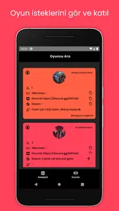Gamer Friends - Oyun Arkadaşı  screenshot 3