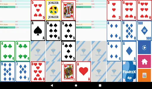 Brain Card Game - Find12x 4P screenshot 12