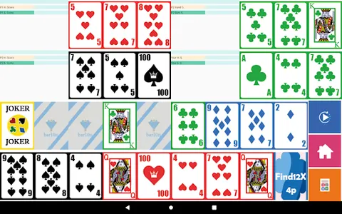 Brain Card Game - Find12x 4P screenshot 18