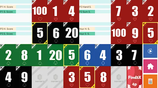 Brain Game - Find5x 4P screenshot 2
