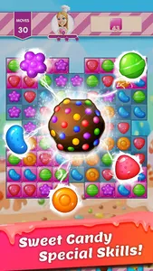 Sweet Candy House Puzzle World screenshot 1