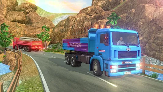 Offline Cargo Truck Games 3D screenshot 1