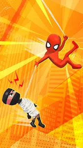 Web Master: Stickman Superhero screenshot 1