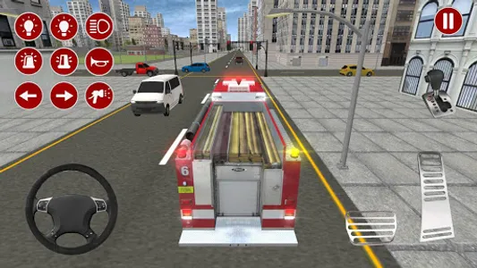 Fire Truck Driving Simulator screenshot 8