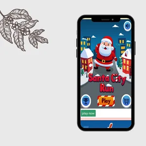 Santa games:run and fly screenshot 1