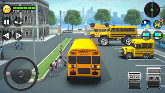 School Bus Simulator Driving screenshot 0