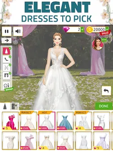 Super Wedding Dress Up Stylist screenshot 10