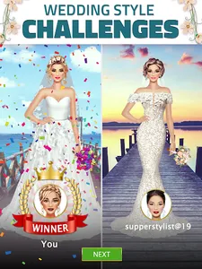 Super Wedding Dress Up Stylist screenshot 11