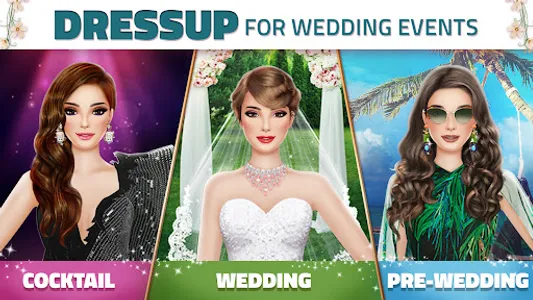 Super Wedding Dress Up Stylist screenshot 5