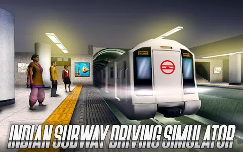 Indian Subway Driving Simulato screenshot 0