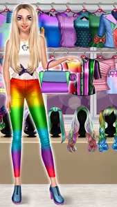 Rainbow Girls Dress Up screenshot 12