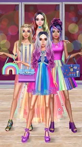 Rainbow Girls Dress Up screenshot 15