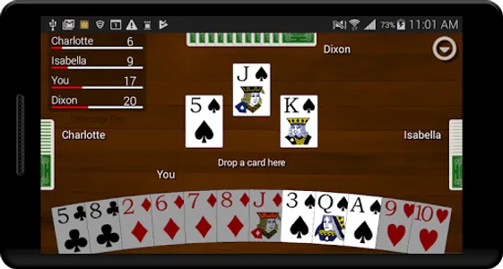 Hearts Card Classic screenshot 5