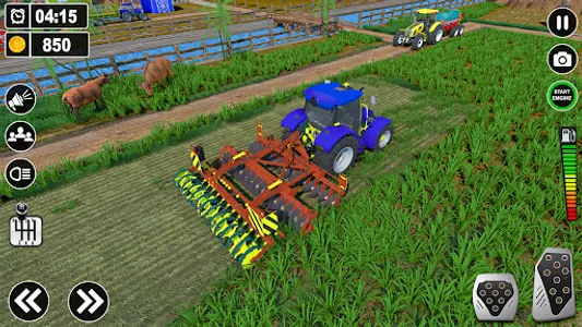 Tractor Game Farm Simulator 3D screenshot 11