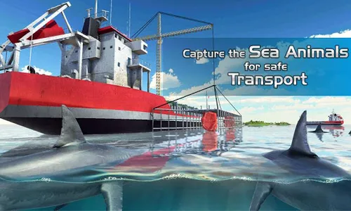 Sea Animal Transport Truck Sim screenshot 1