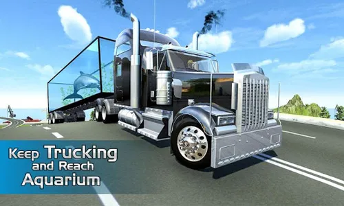 Sea Animal Transport Truck Sim screenshot 11