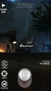 Zombie Sniper:Survive shooting screenshot 1