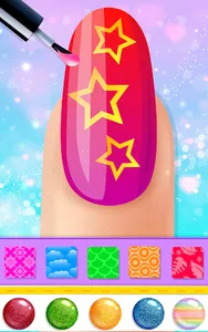 Nail Salon Game Girls Nail art screenshot 10