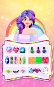 Nail Salon Game Girls Nail art screenshot 11