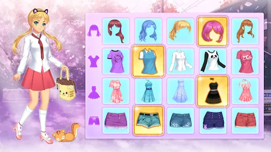 Anime Dress Up Games For Girls screenshot 9