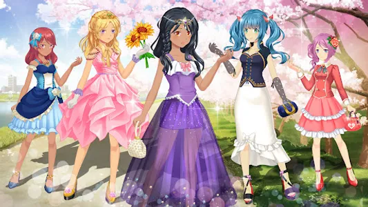 Anime Princess Dress Up Games screenshot 7